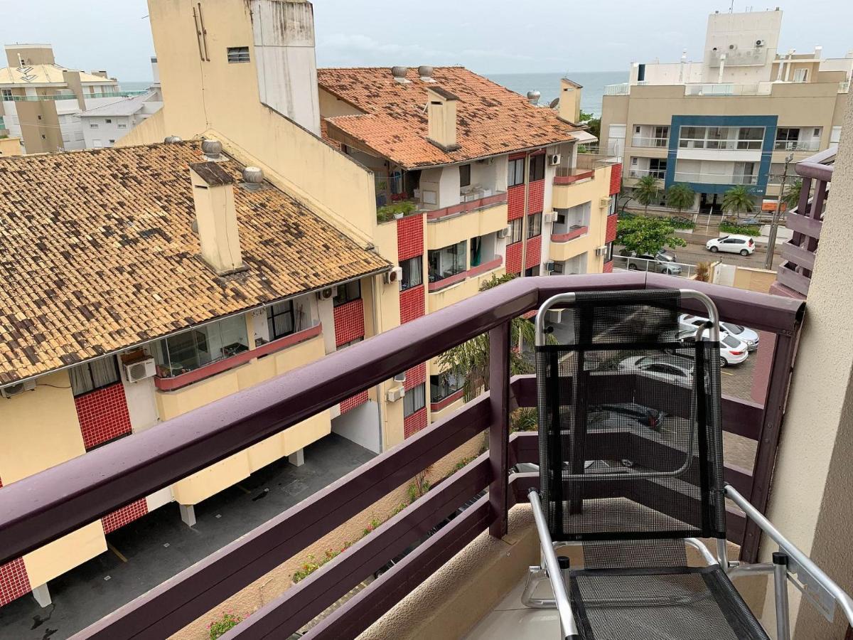 Apartamento Com Vista Do Mar Em Residencial Com Piscina Florianópolis Exteriér fotografie