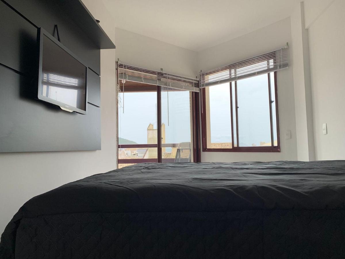 Apartamento Com Vista Do Mar Em Residencial Com Piscina Florianópolis Exteriér fotografie