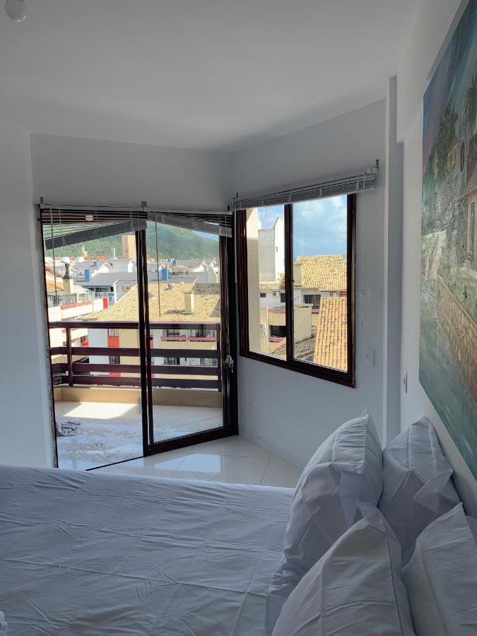 Apartamento Com Vista Do Mar Em Residencial Com Piscina Florianópolis Exteriér fotografie