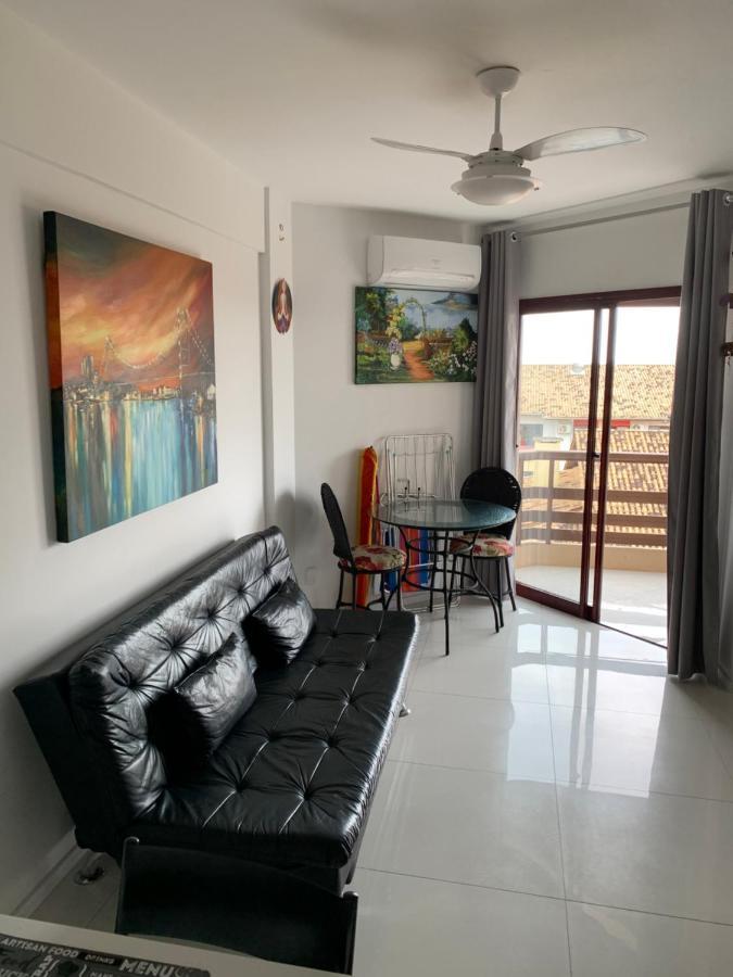 Apartamento Com Vista Do Mar Em Residencial Com Piscina Florianópolis Exteriér fotografie