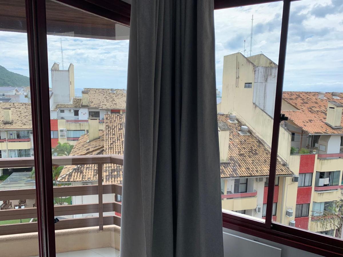 Apartamento Com Vista Do Mar Em Residencial Com Piscina Florianópolis Exteriér fotografie