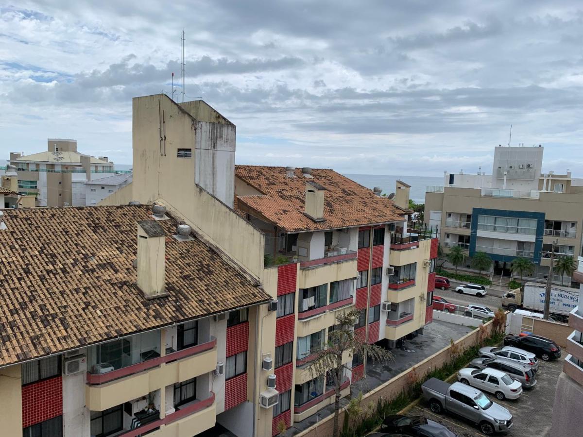 Apartamento Com Vista Do Mar Em Residencial Com Piscina Florianópolis Exteriér fotografie