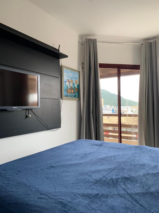 Apartamento Com Vista Do Mar Em Residencial Com Piscina Florianópolis Exteriér fotografie