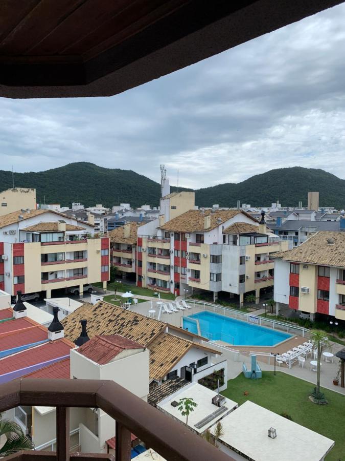 Apartamento Com Vista Do Mar Em Residencial Com Piscina Florianópolis Exteriér fotografie