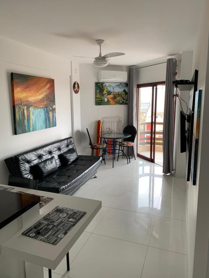 Apartamento Com Vista Do Mar Em Residencial Com Piscina Florianópolis Exteriér fotografie