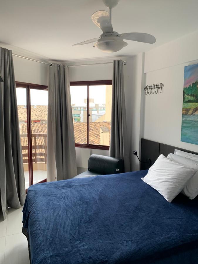 Apartamento Com Vista Do Mar Em Residencial Com Piscina Florianópolis Exteriér fotografie