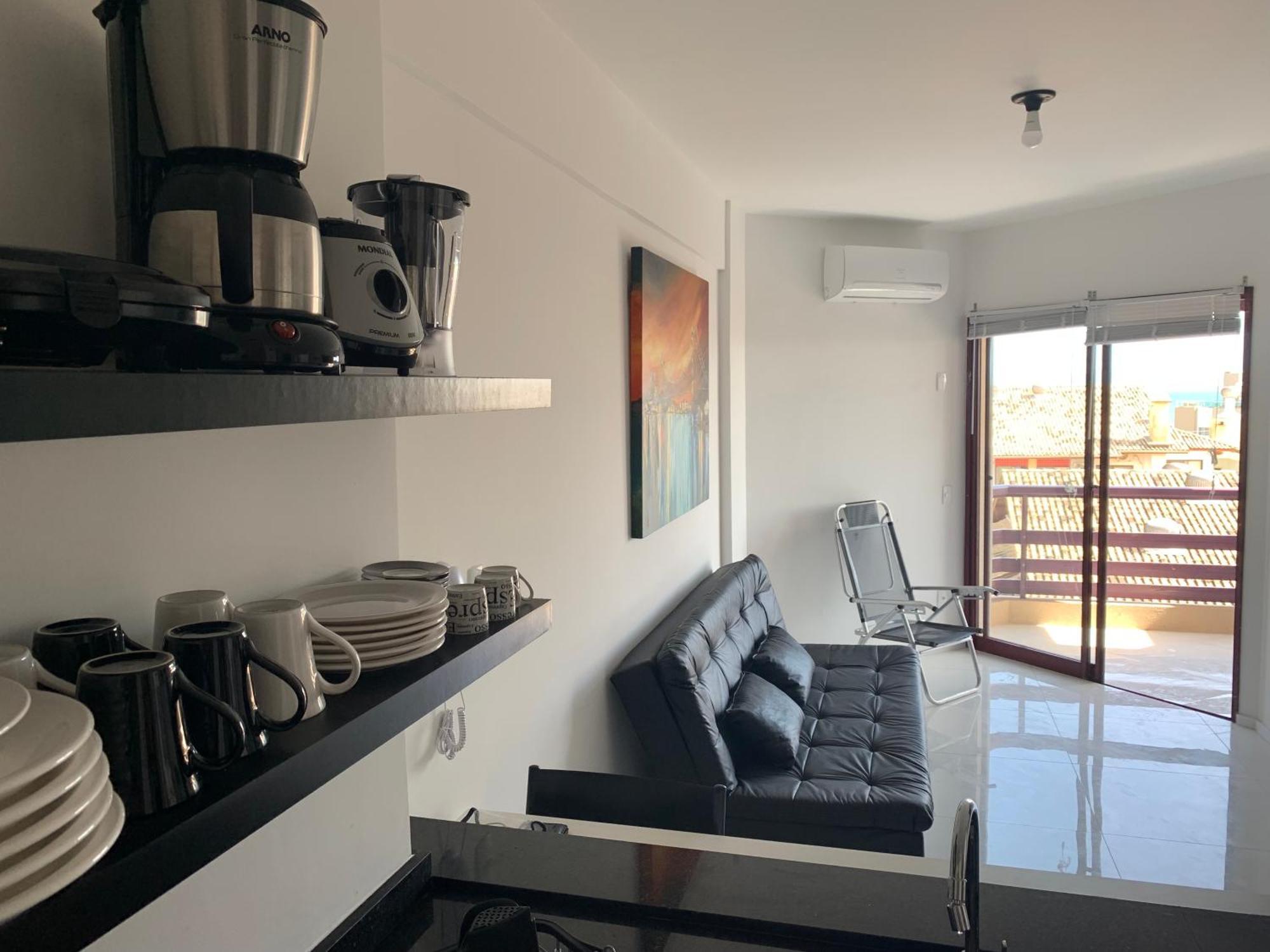Apartamento Com Vista Do Mar Em Residencial Com Piscina Florianópolis Exteriér fotografie
