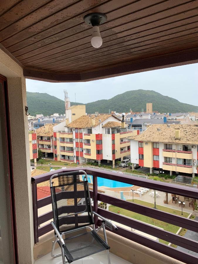 Apartamento Com Vista Do Mar Em Residencial Com Piscina Florianópolis Exteriér fotografie