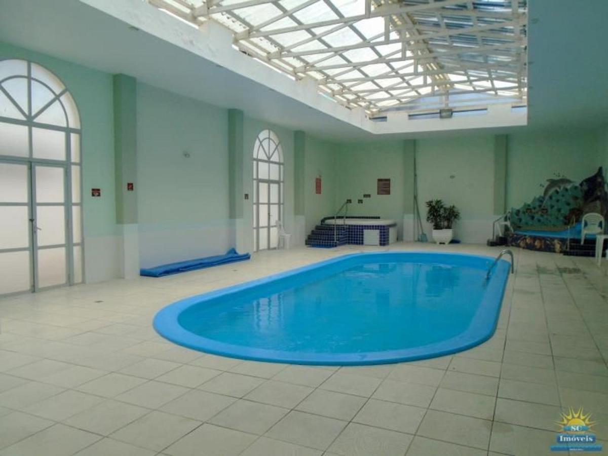 Apartamento Com Vista Do Mar Em Residencial Com Piscina Florianópolis Exteriér fotografie