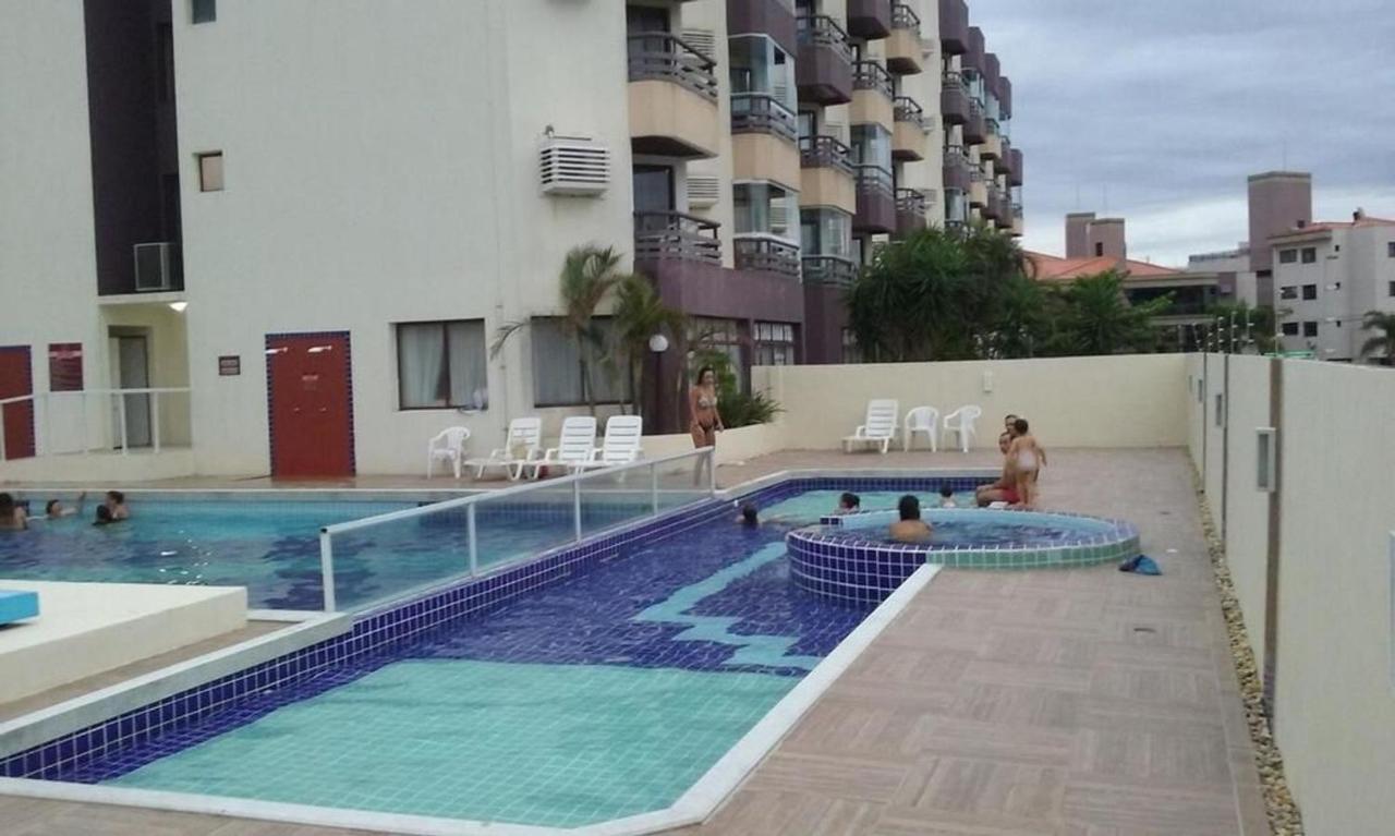 Apartamento Com Vista Do Mar Em Residencial Com Piscina Florianópolis Exteriér fotografie